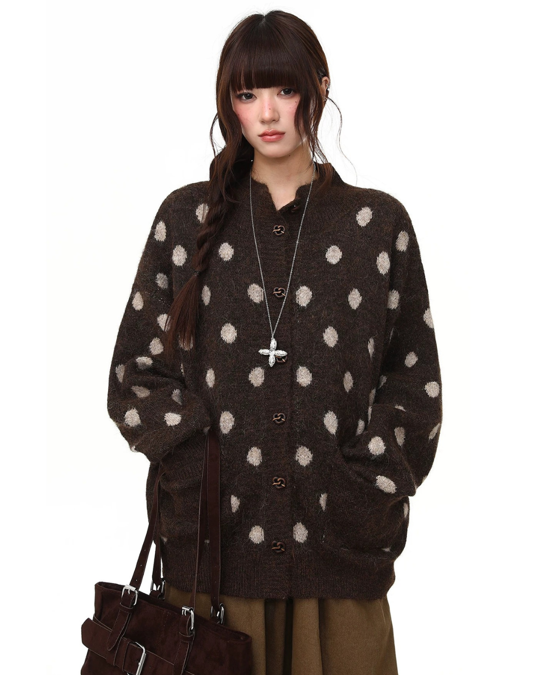 Coquette Dot Cardigan