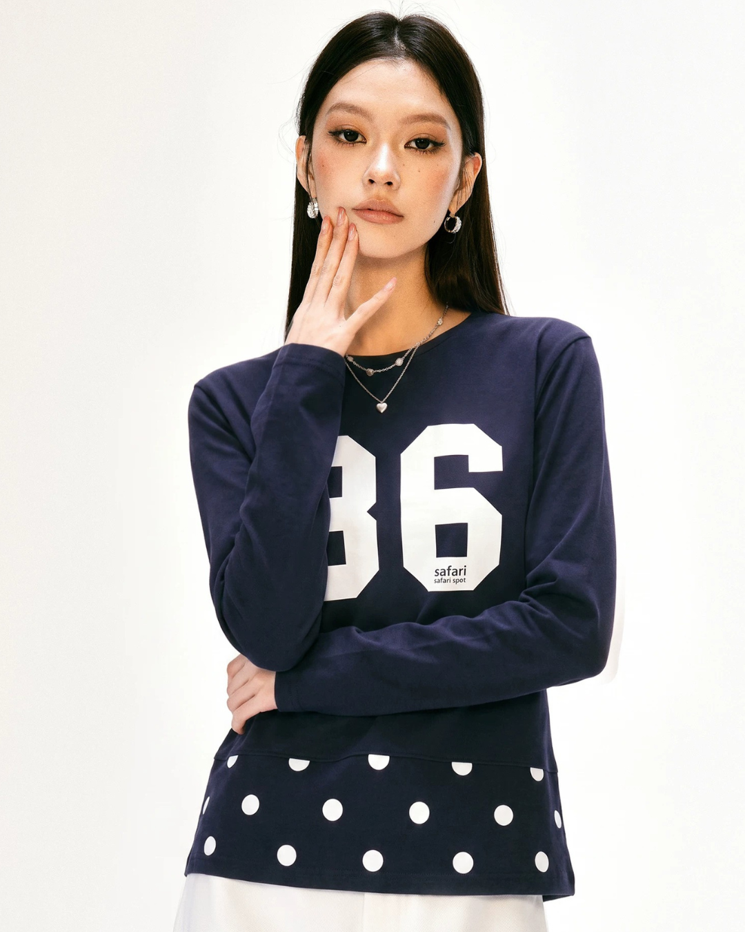 Dot Hem Varsity 36 Tee