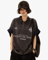 Struggle Graphic Oversized Polo