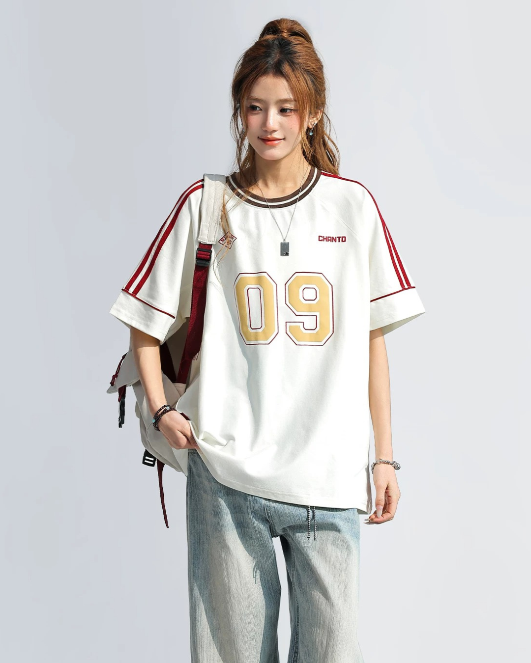 Retro Numbering Athletic Tee