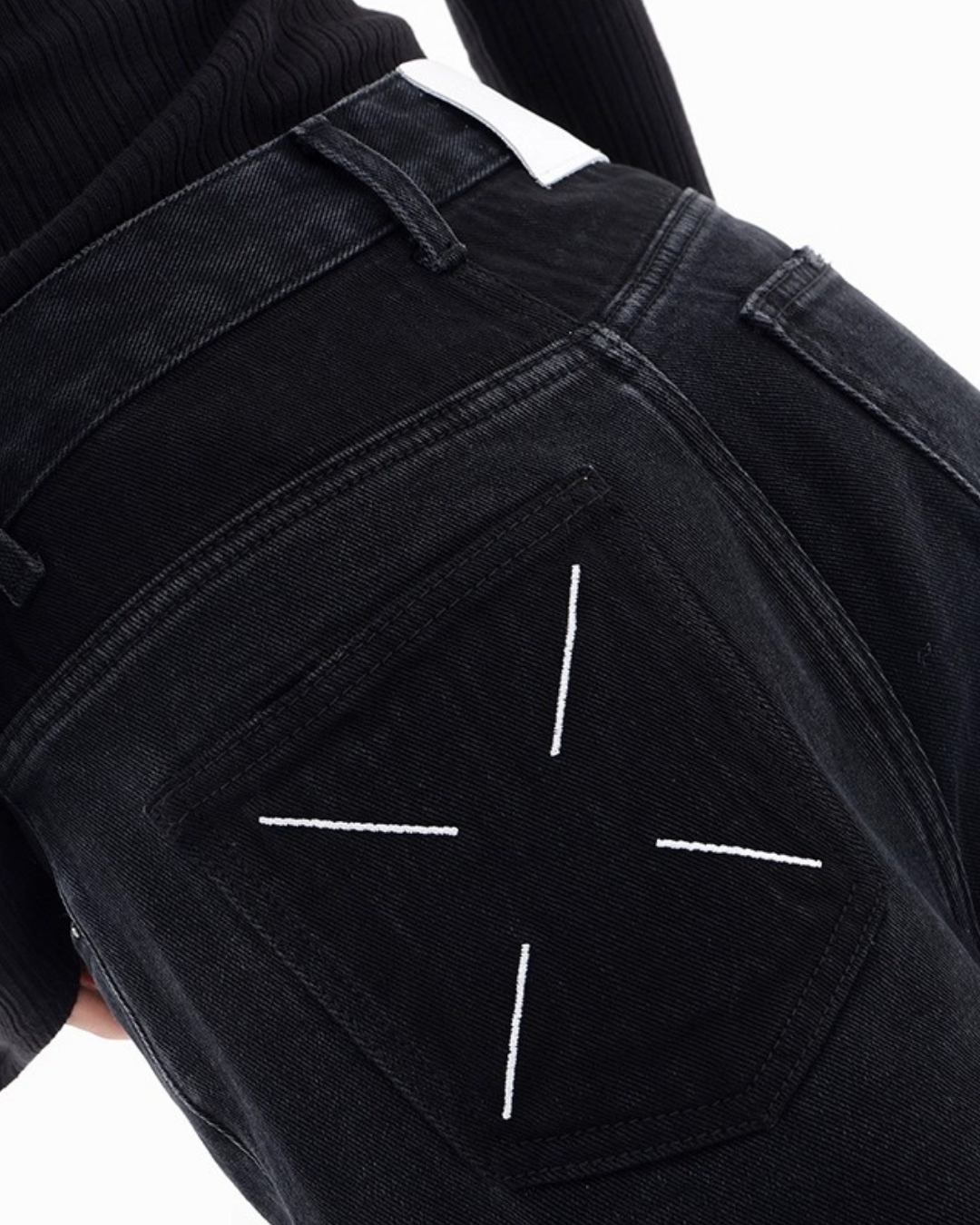 X-Stitch Wide Denim