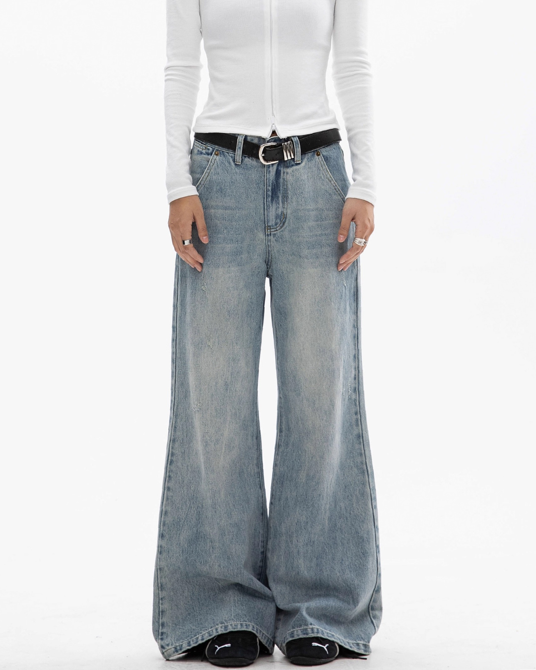 Classic Wide Leg Denim