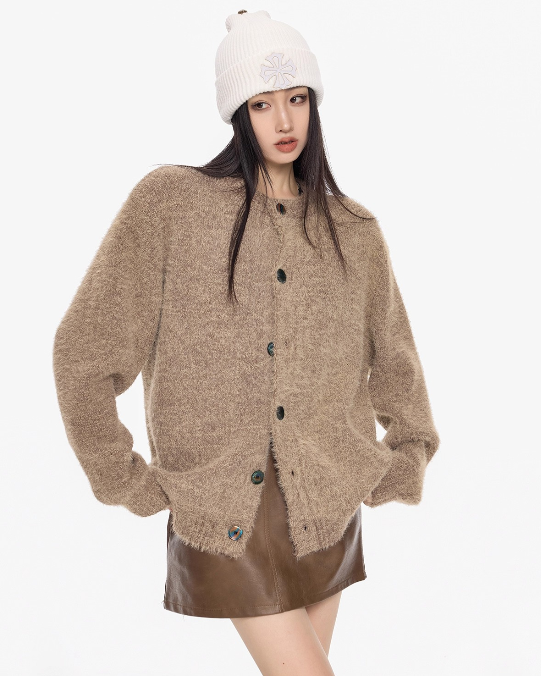 Soft Texture Knit Cardigan