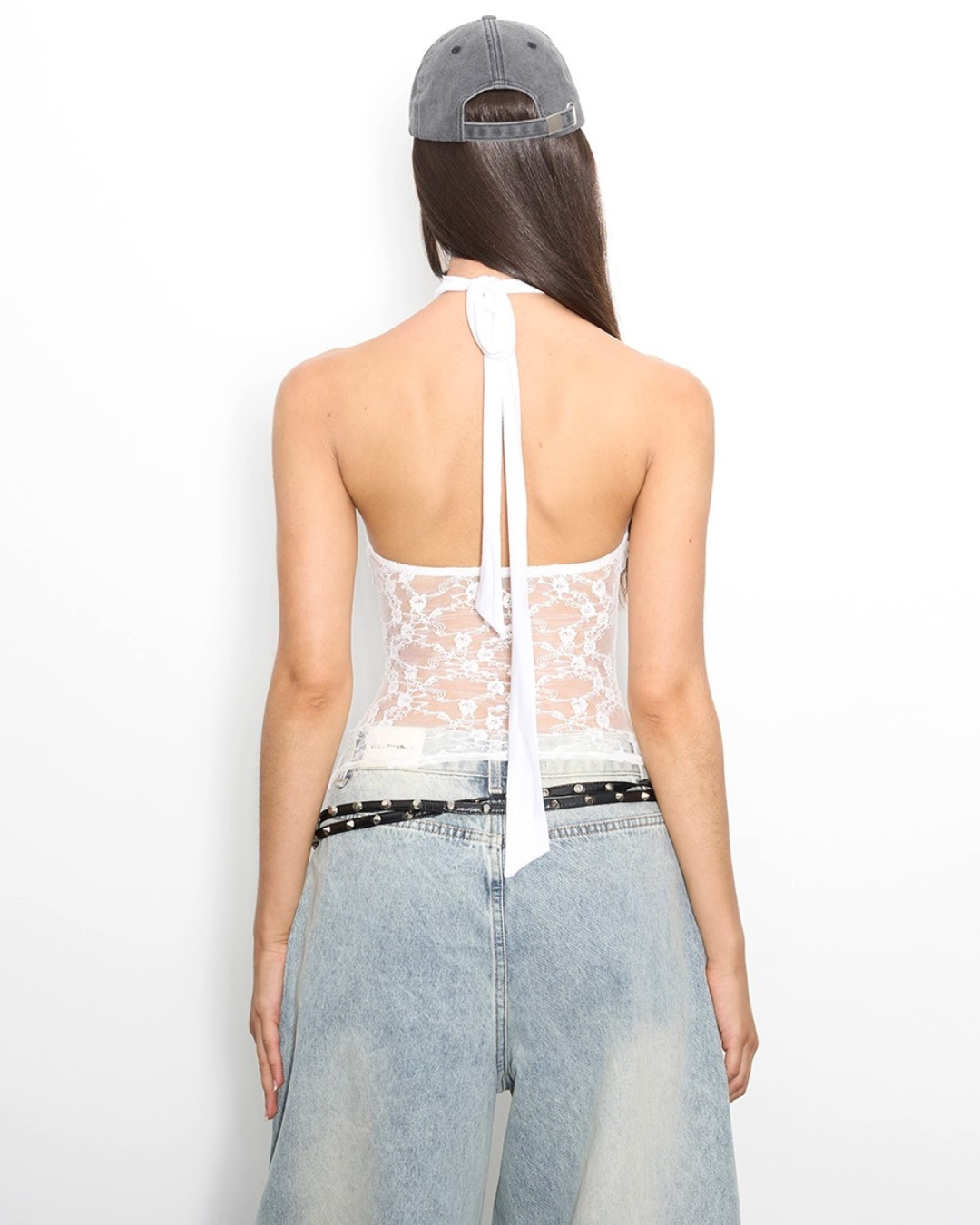 Lace Halter Top