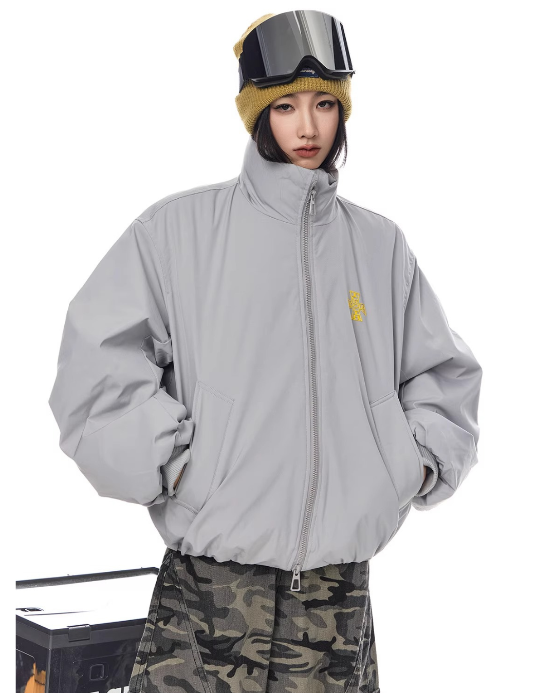 High-Neck Puffer Jacket