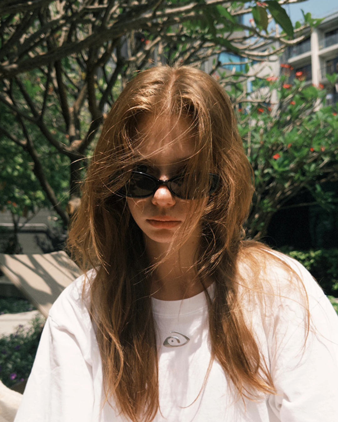 Narrow Eyes Sunglass