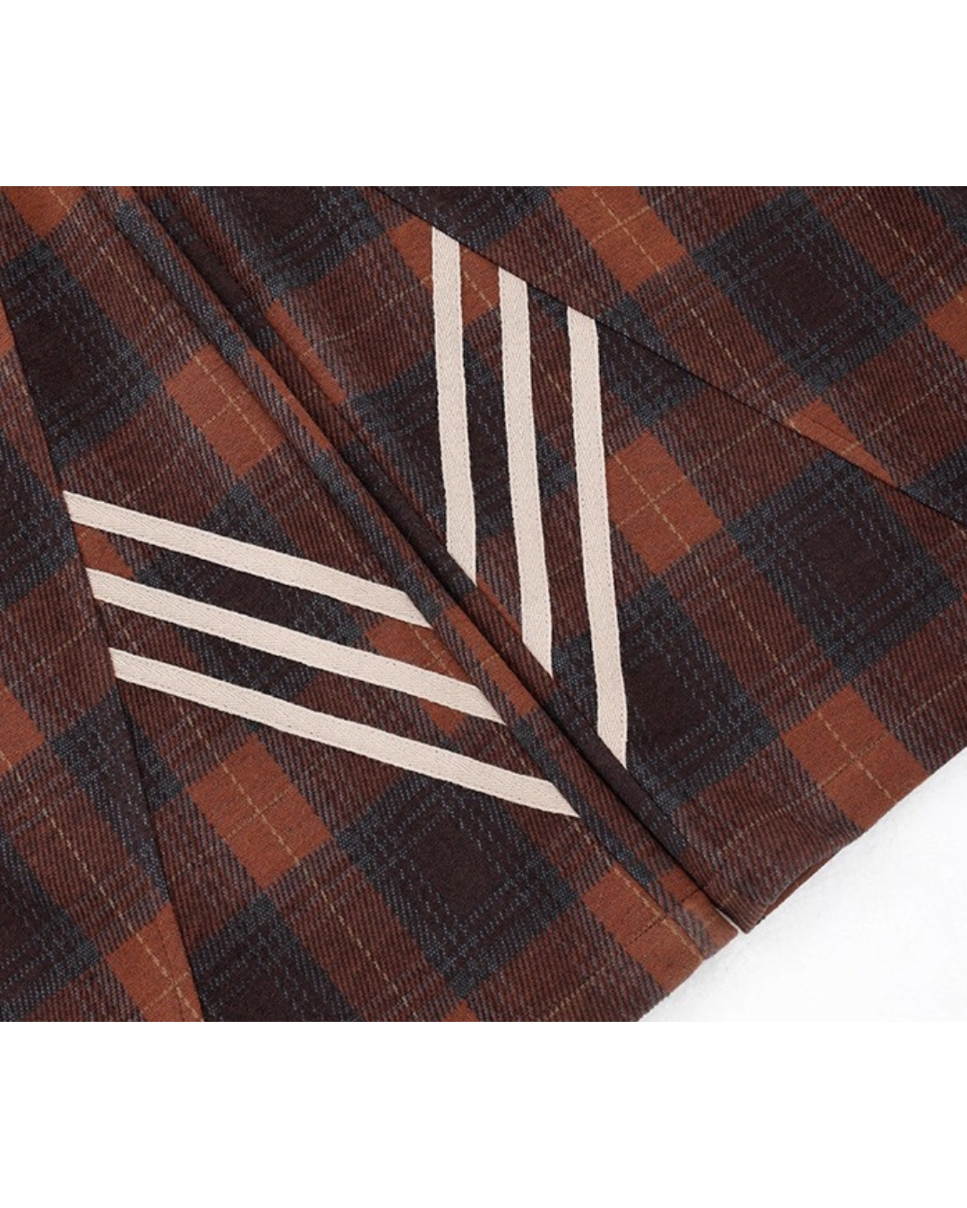 Retro Plaid Street Pants