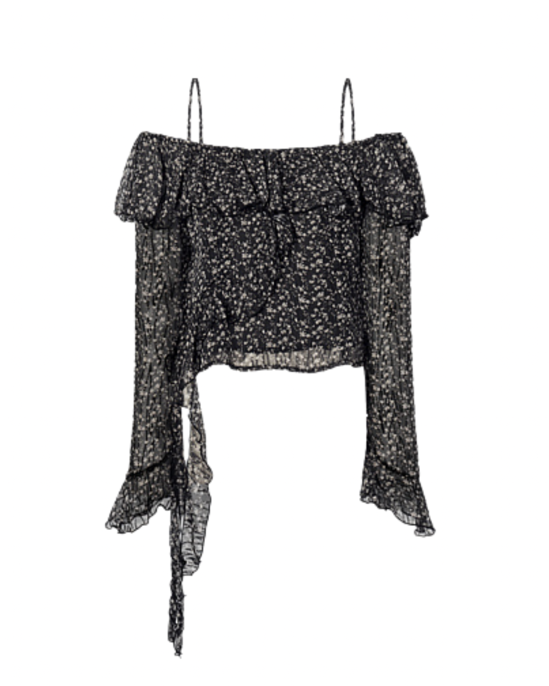 Floral Chiffon Shirt