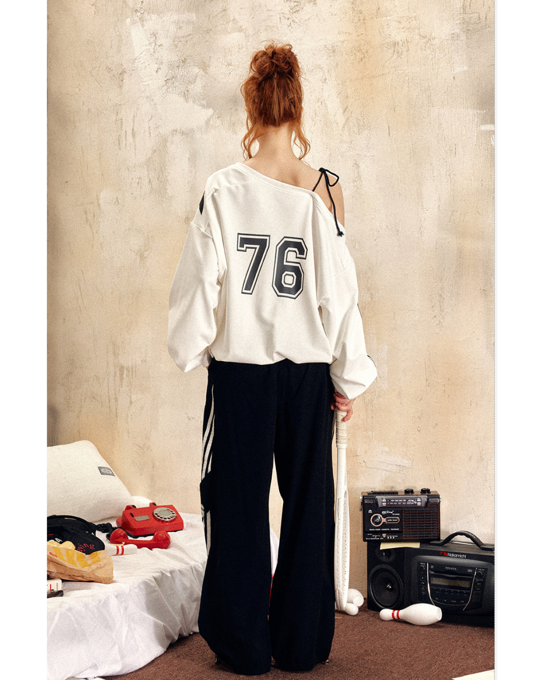 Slanted Shoulder Game Shirt/3Style-Design