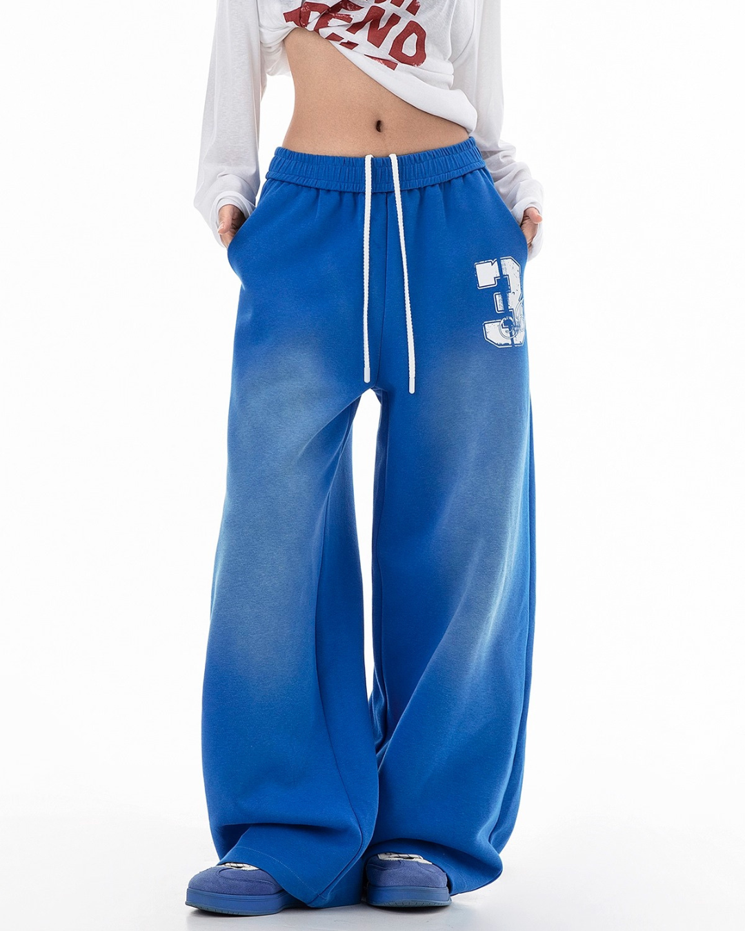 Fade Number Sweat Pants