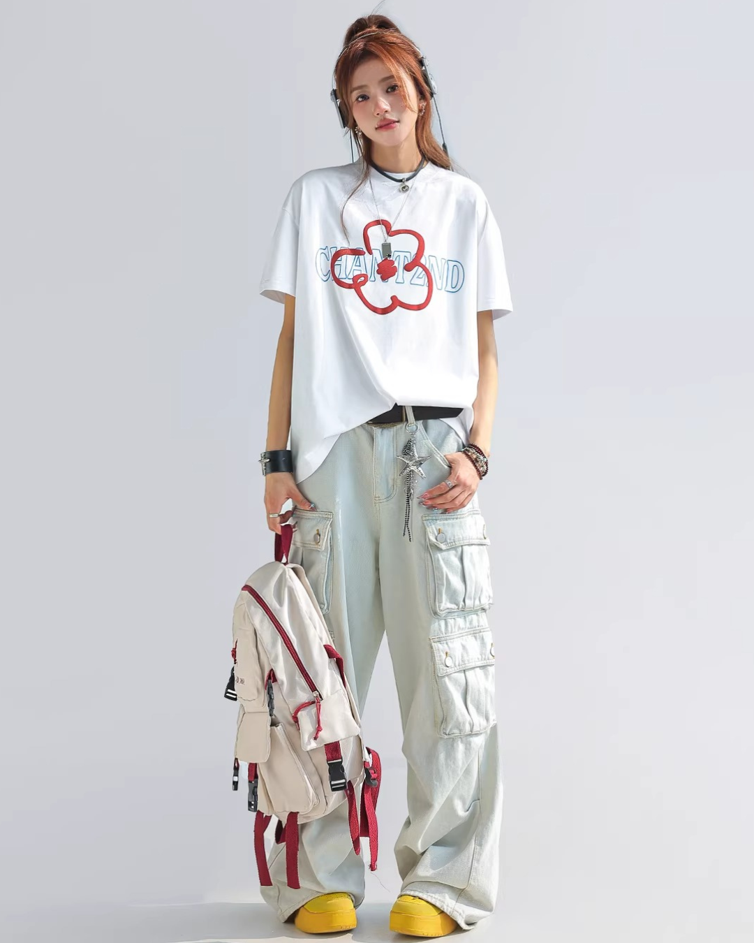 Bloom Outline Logo Tee