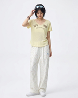 Icon Letter Boxy Sheer Top