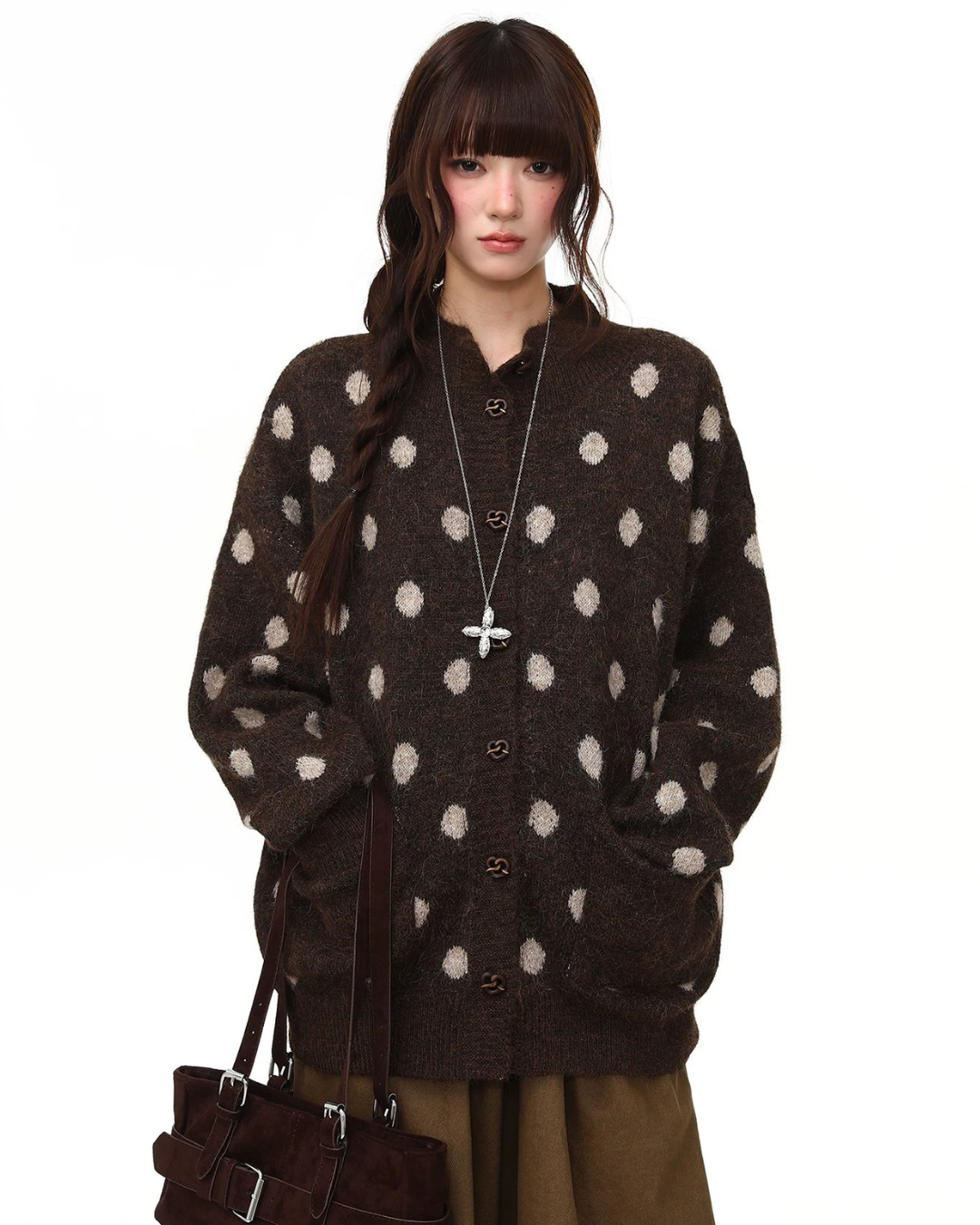 Coquette Dot Cardigan