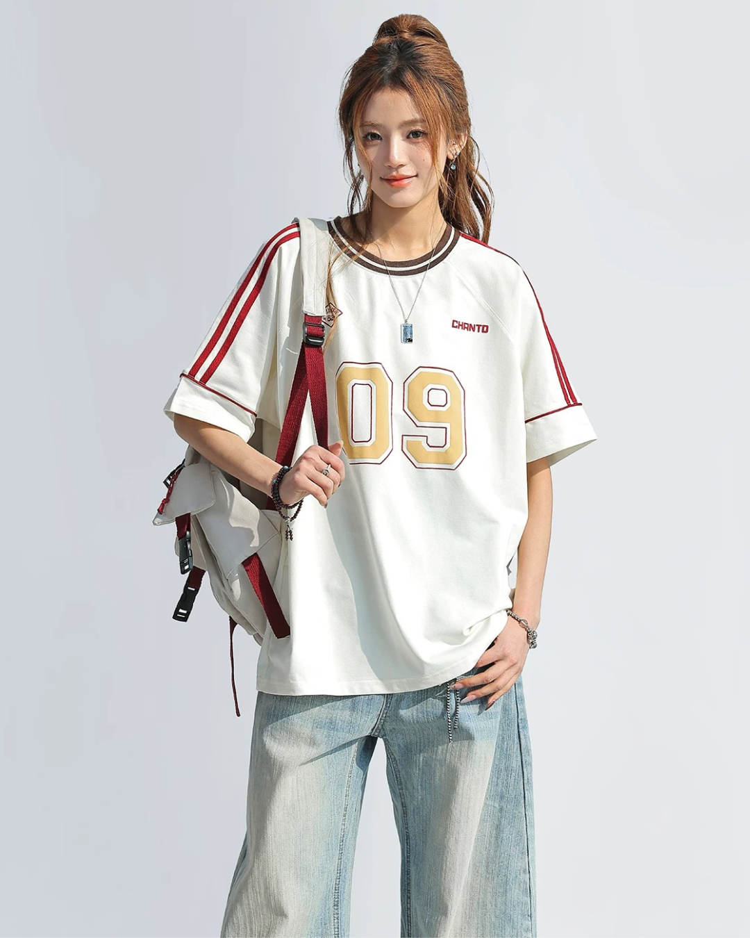 Retro Numbering Athletic Tee