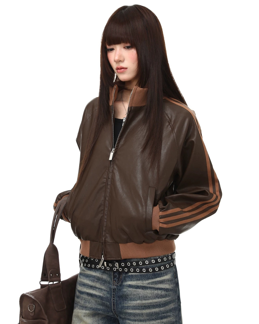 Racer Stripe Bomber
