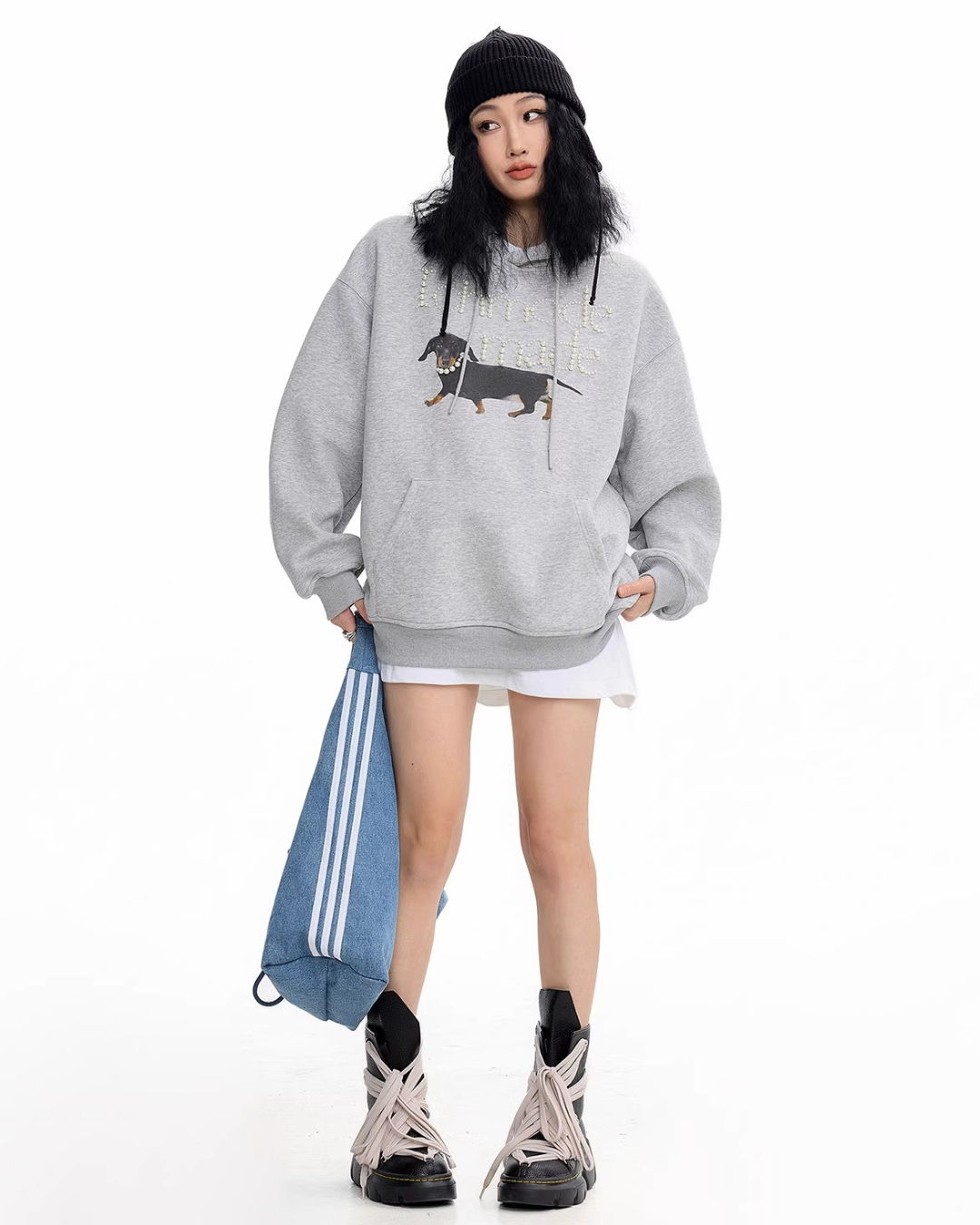 Pearl Logo Dog Hoodie