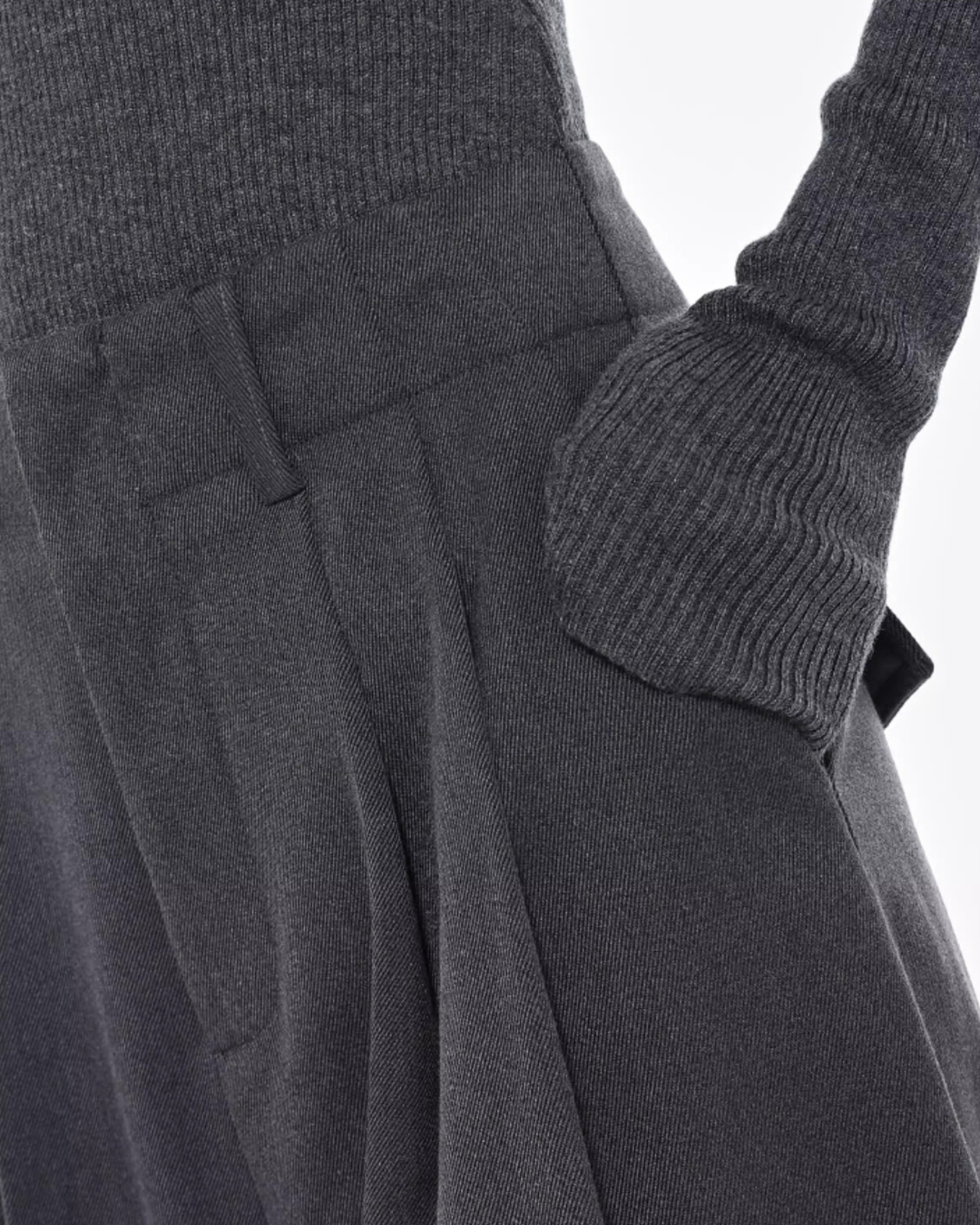 Sleek Tailored Wide Pants