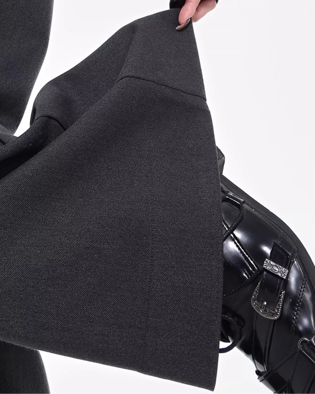 Sleek Tailored Wide Pants