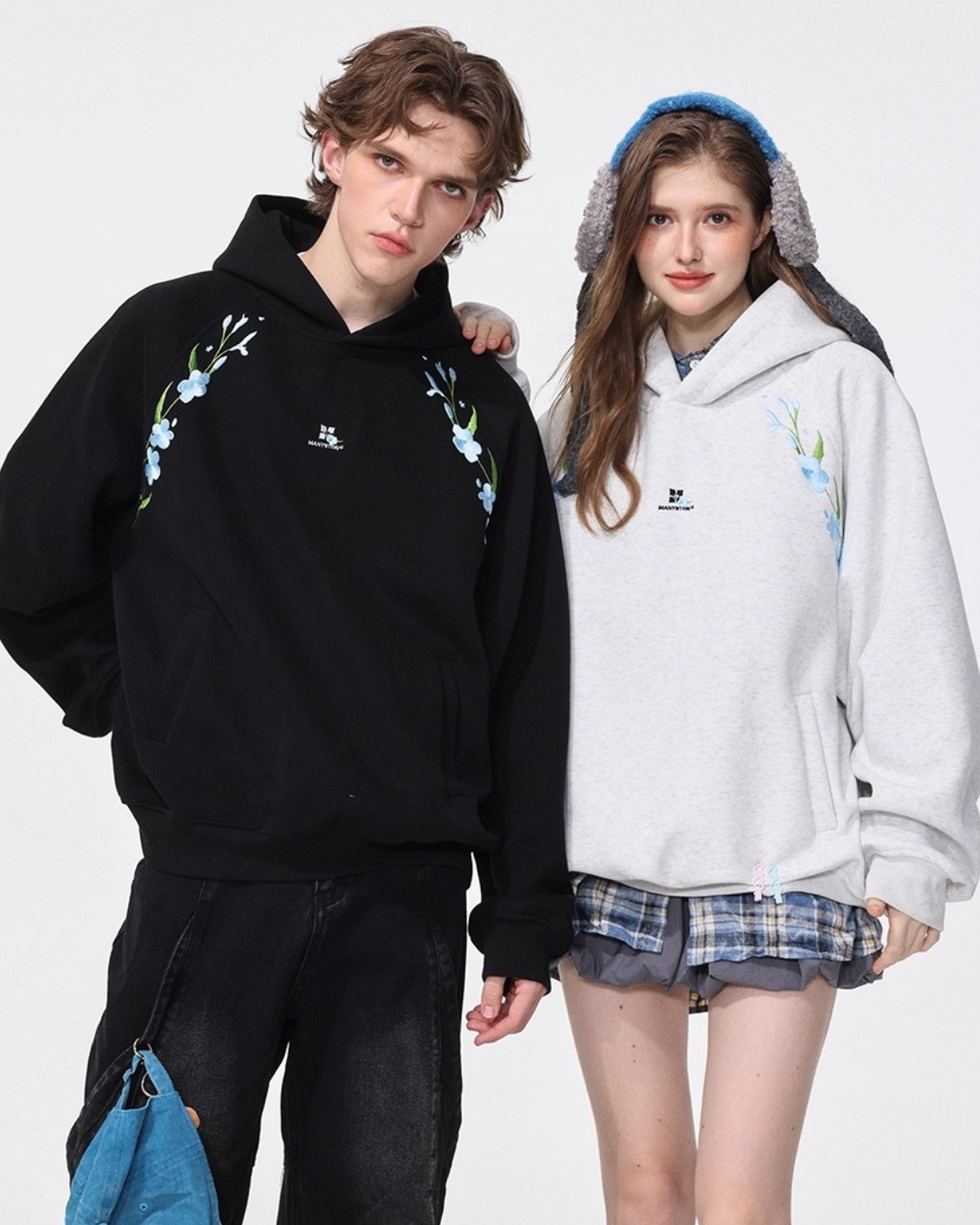Bloom Embroidered Hoodie