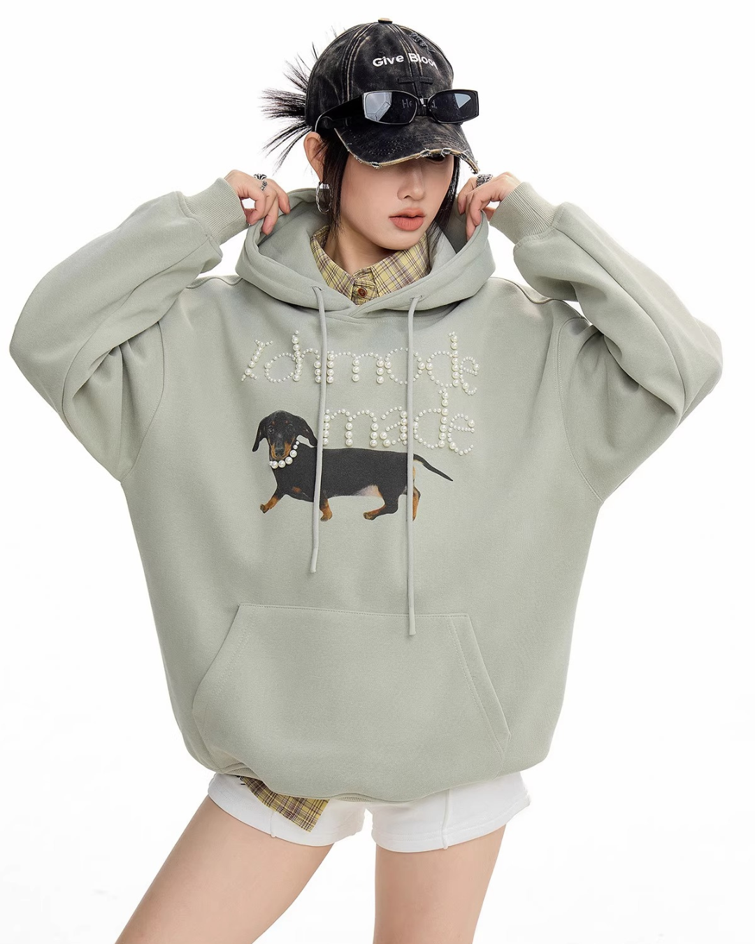 Pearl Logo Dog Hoodie