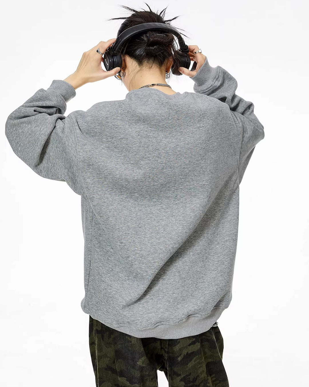 Animal Print Graphic Pullover