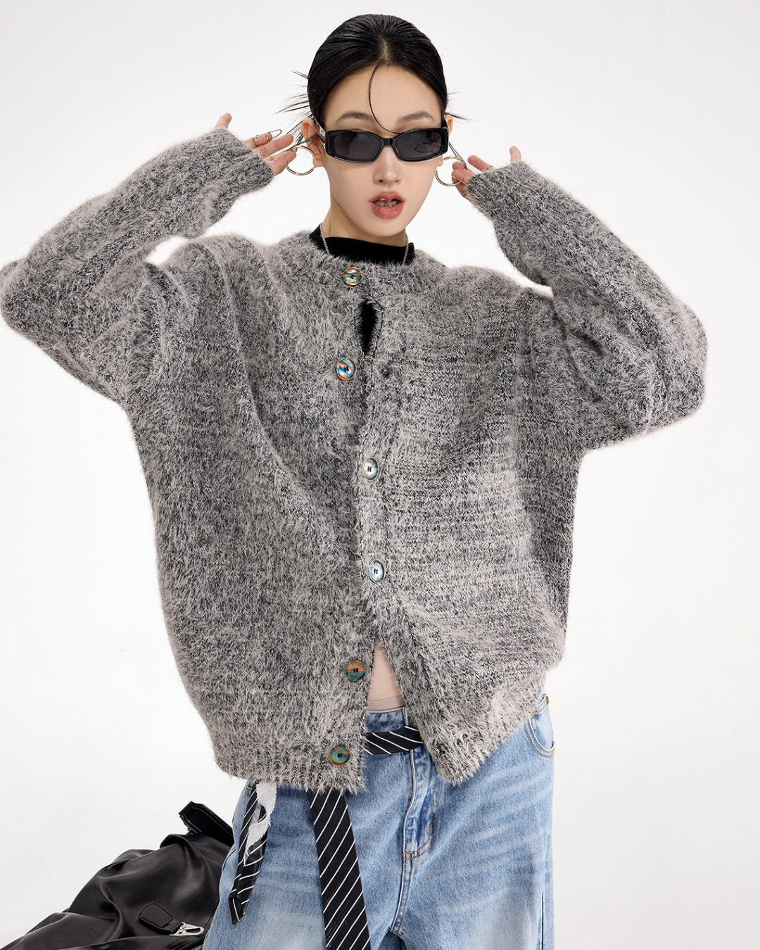 Soft Texture Knit Cardigan