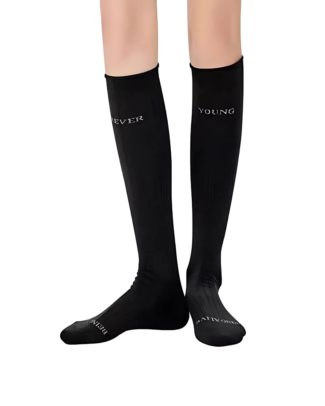 2color Knee Socks