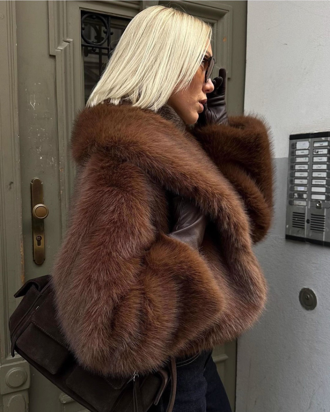 City Glam Fur Jacket