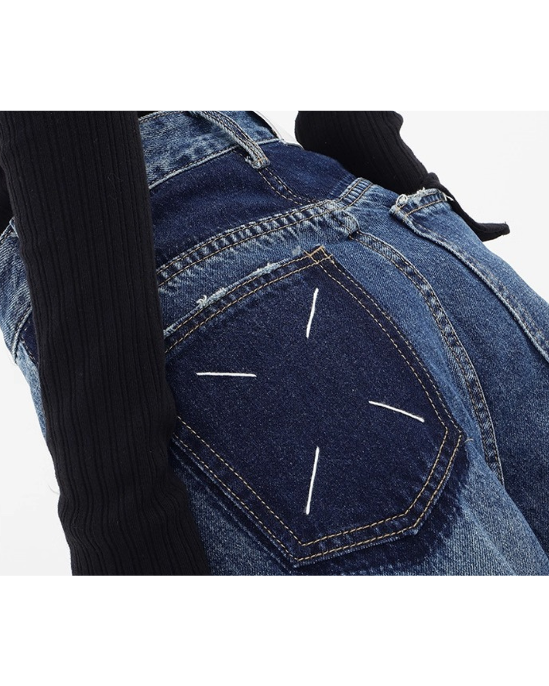 X-Stitch Wide Denim