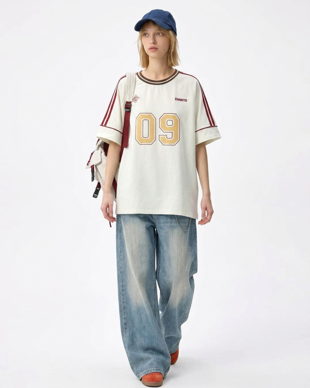 Retro Numbering Athletic Tee