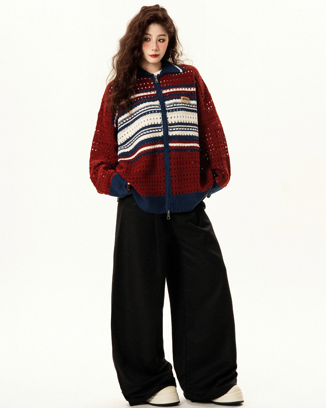 Intro Track Zip Cardigan