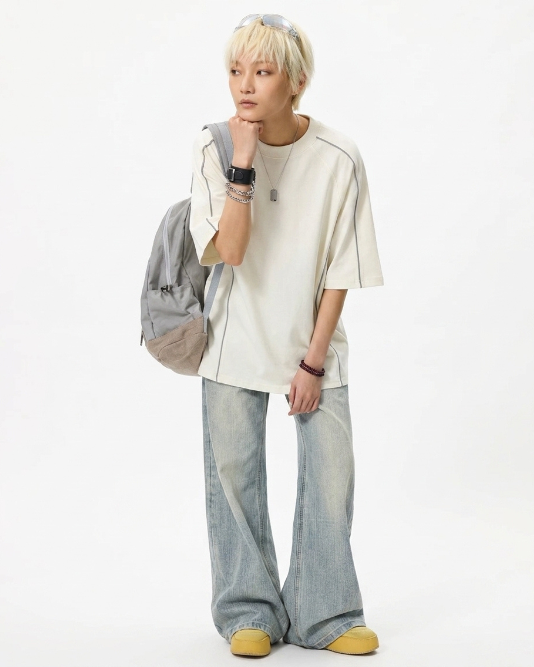 Piping Line Drop Shoulder Tee