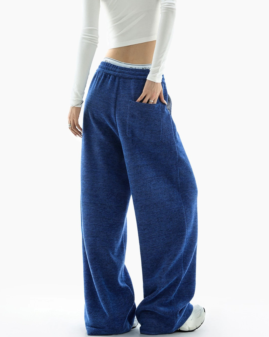 Melange Mesh Sweatpants