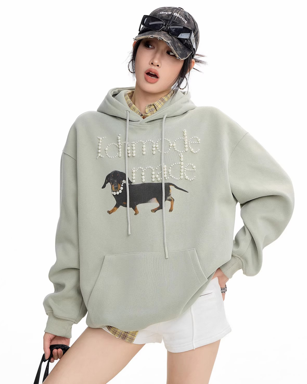 Pearl Logo Dog Hoodie