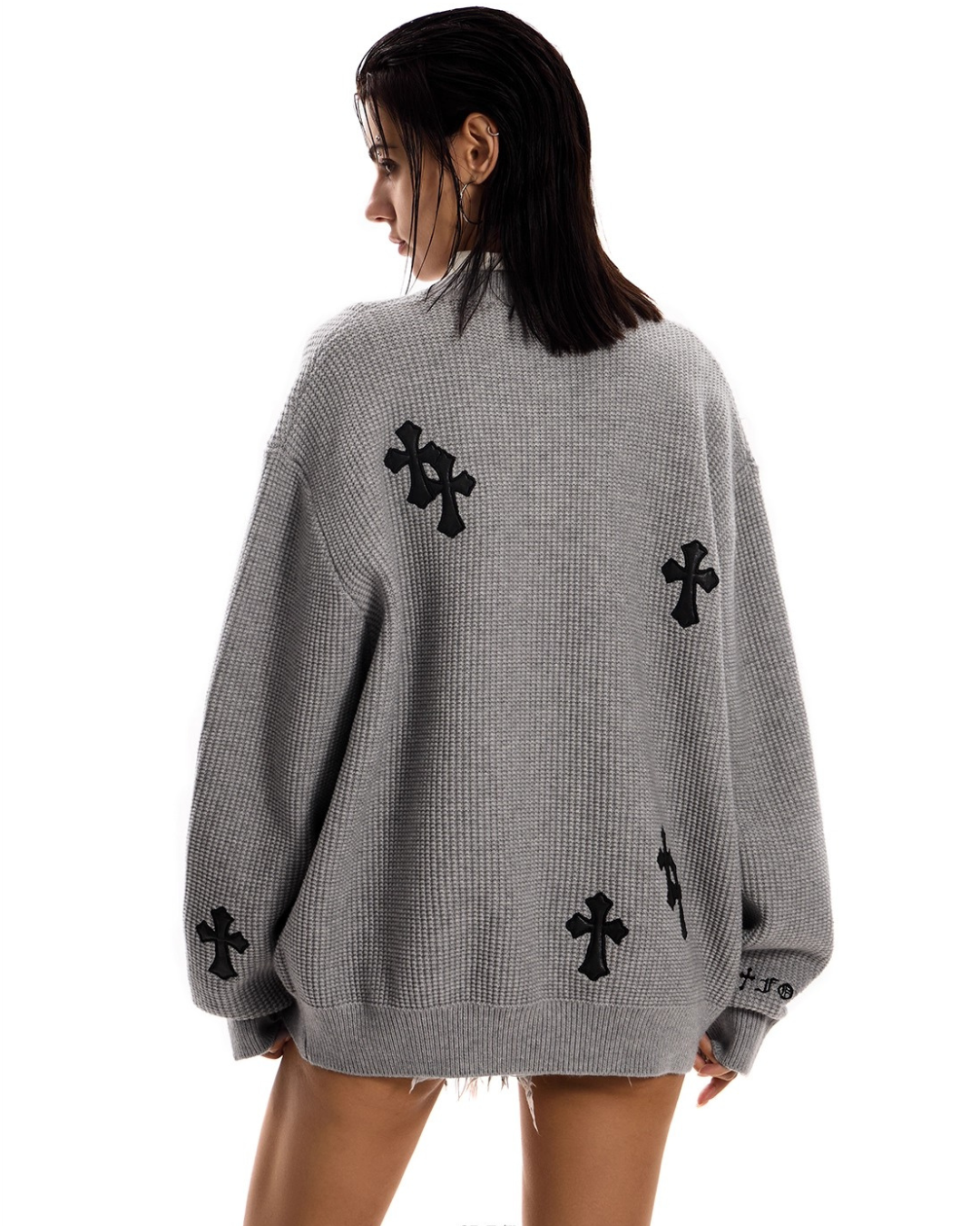 Pixel Art Skeleton Oversized Sweat