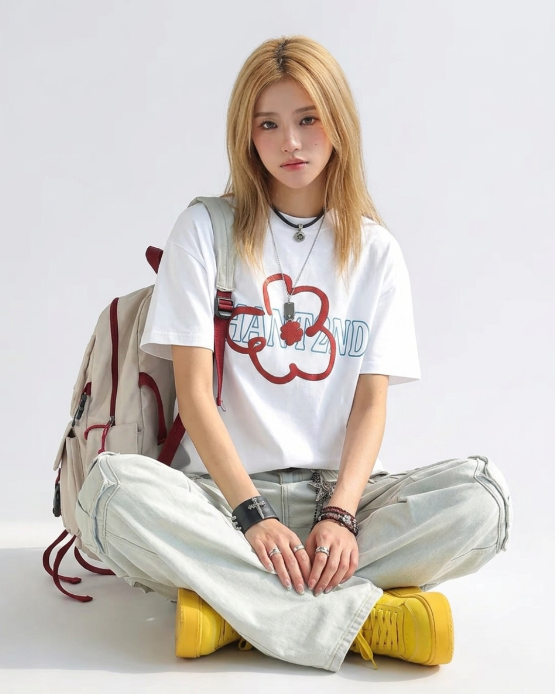 Bloom Outline Logo Tee