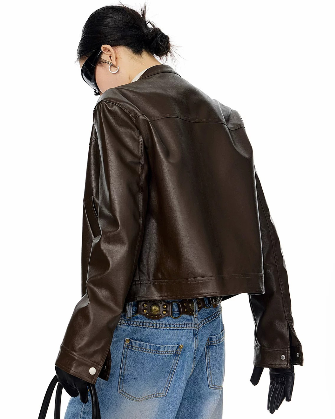Moto Snap Collar Jacket