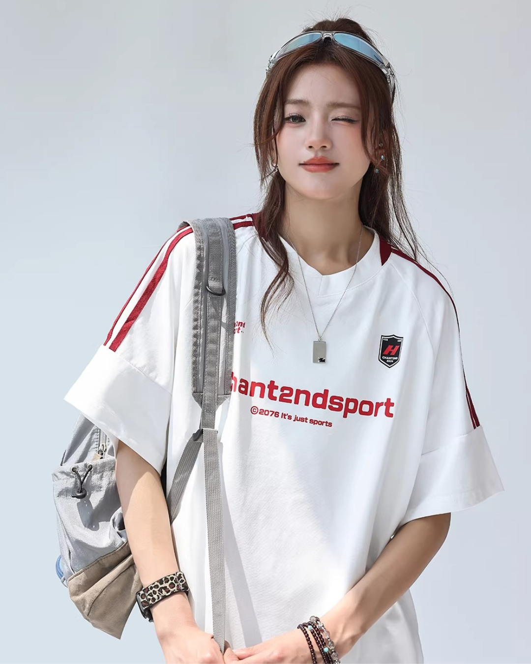 Sport V-neck Soccer Tee