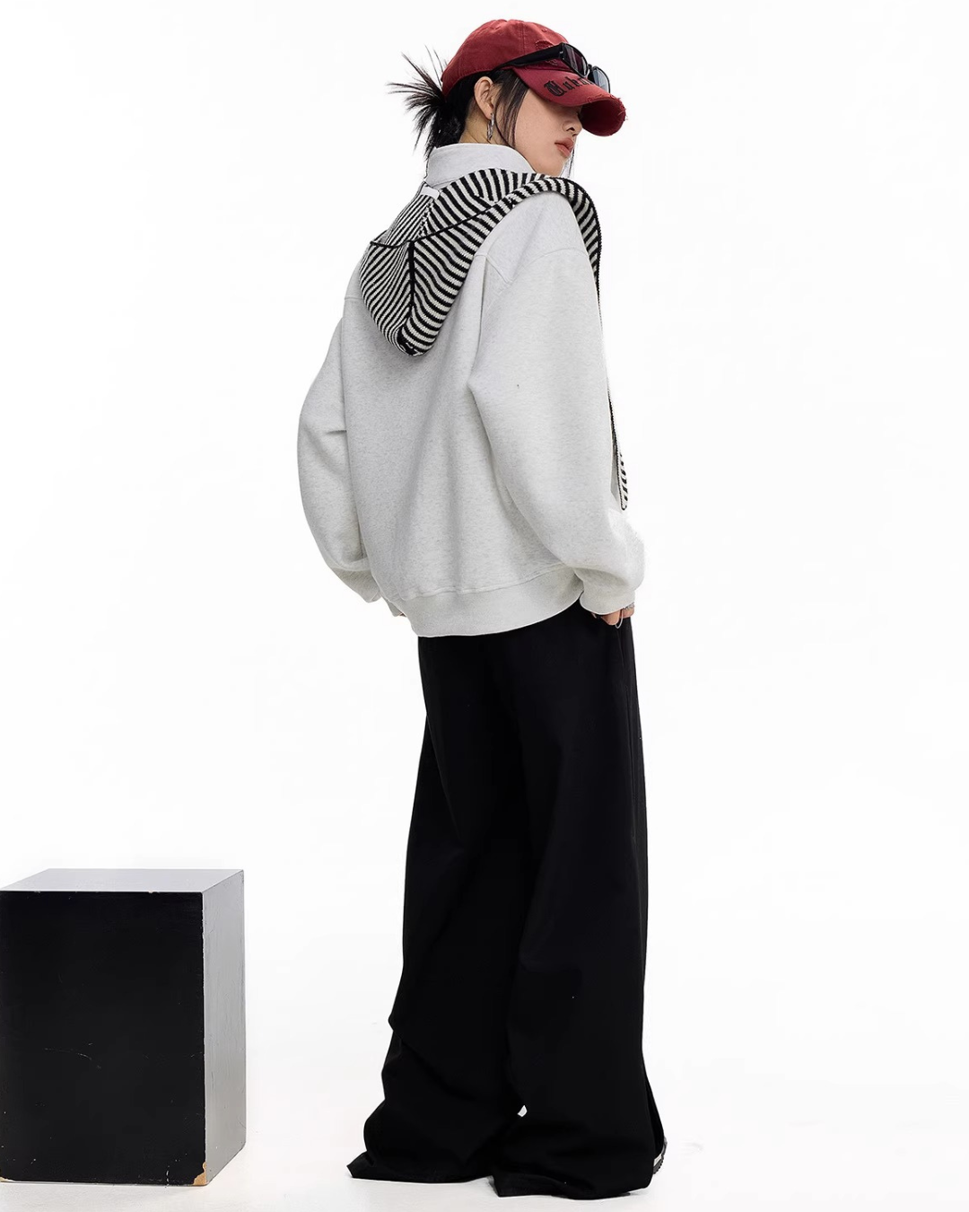 Half Zip Sweat Pullover