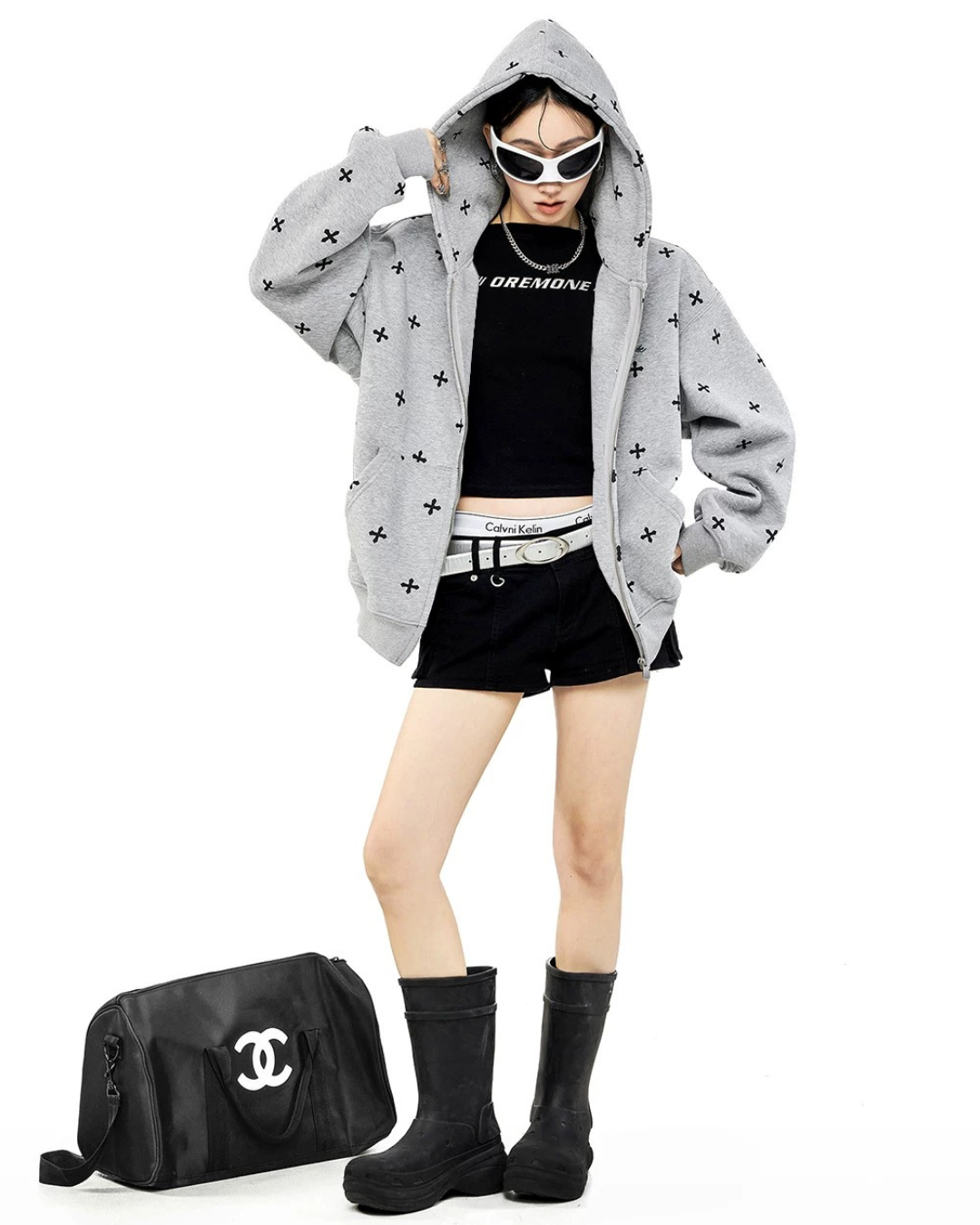 Gothic Cross Hoodie