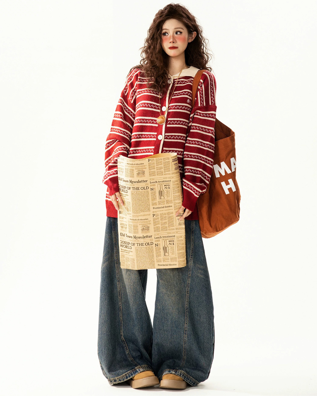 Folk Pattern Cardigan