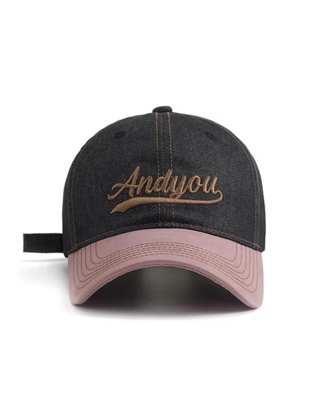 Script Logo Vintage Denim Cap