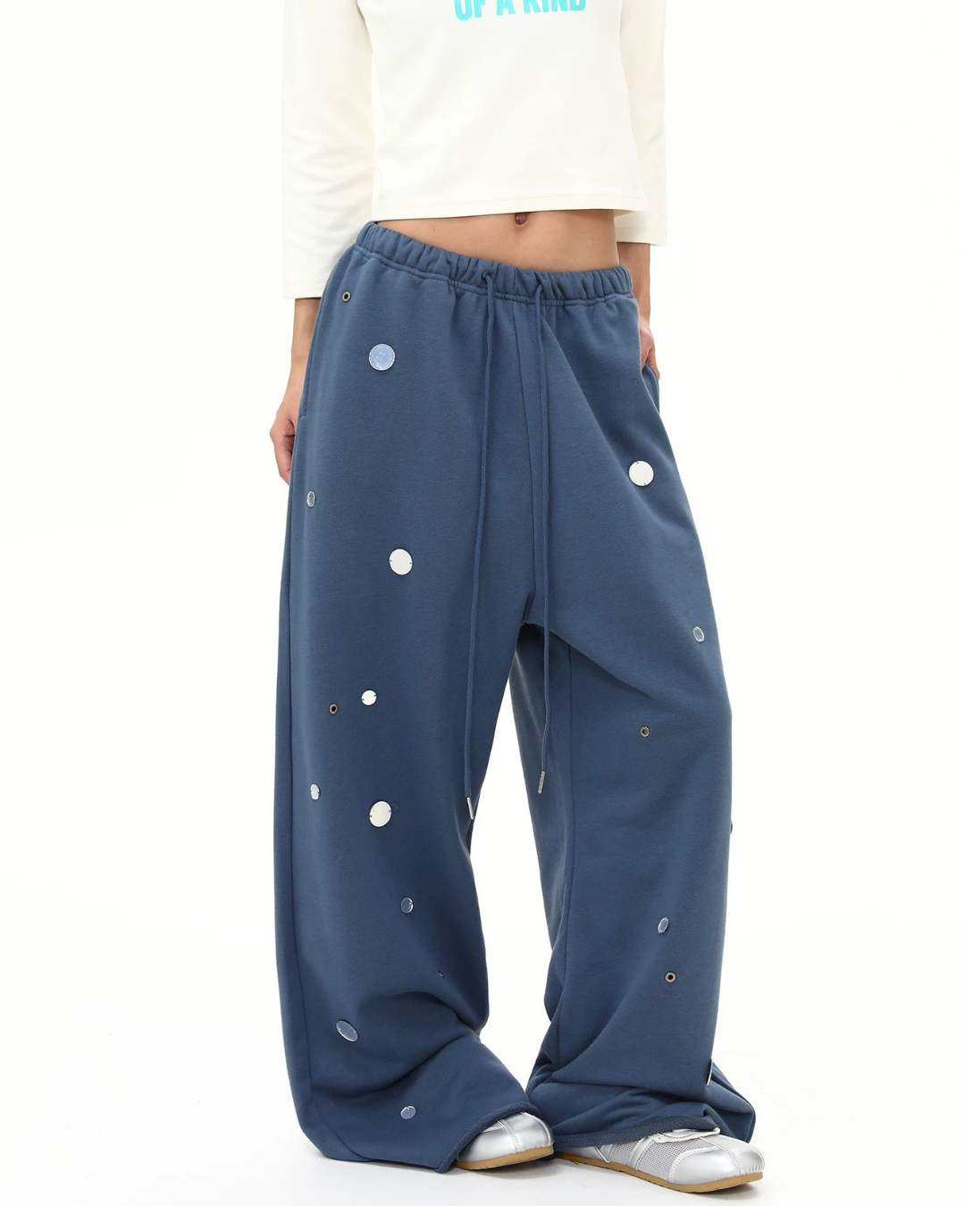 Metallic Dot Sweatpants