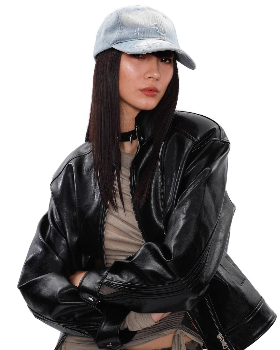 Blue Denim Washed Cap