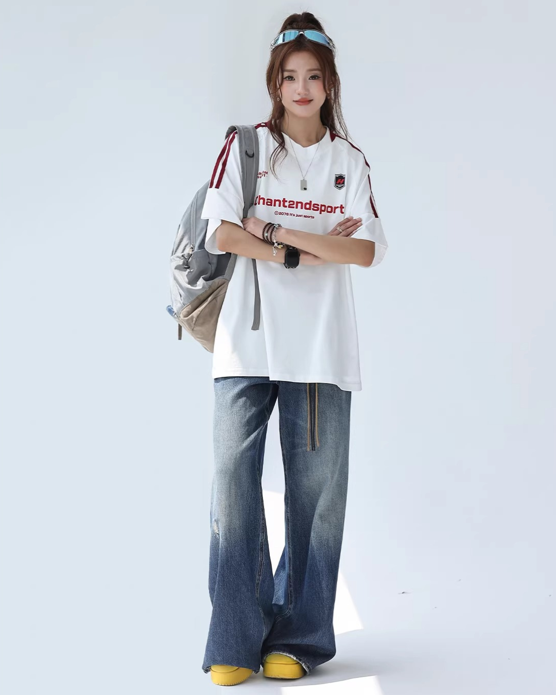 Sport V-neck Soccer Tee