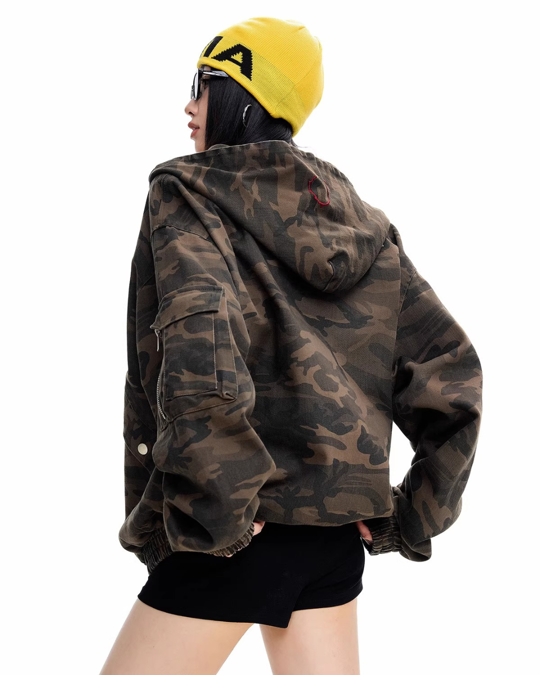 Urban Camo Hoodie Jacket