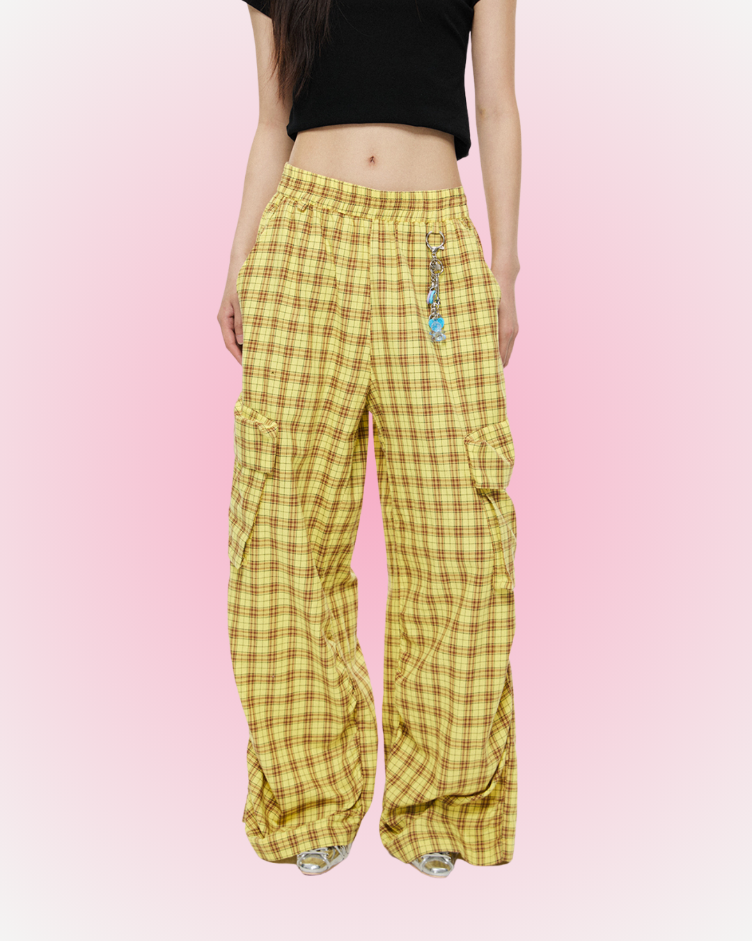 Yellow Check Pants