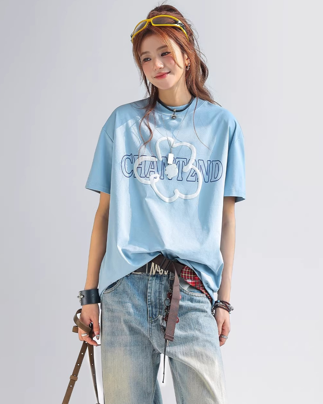 Bloom Outline Logo Tee