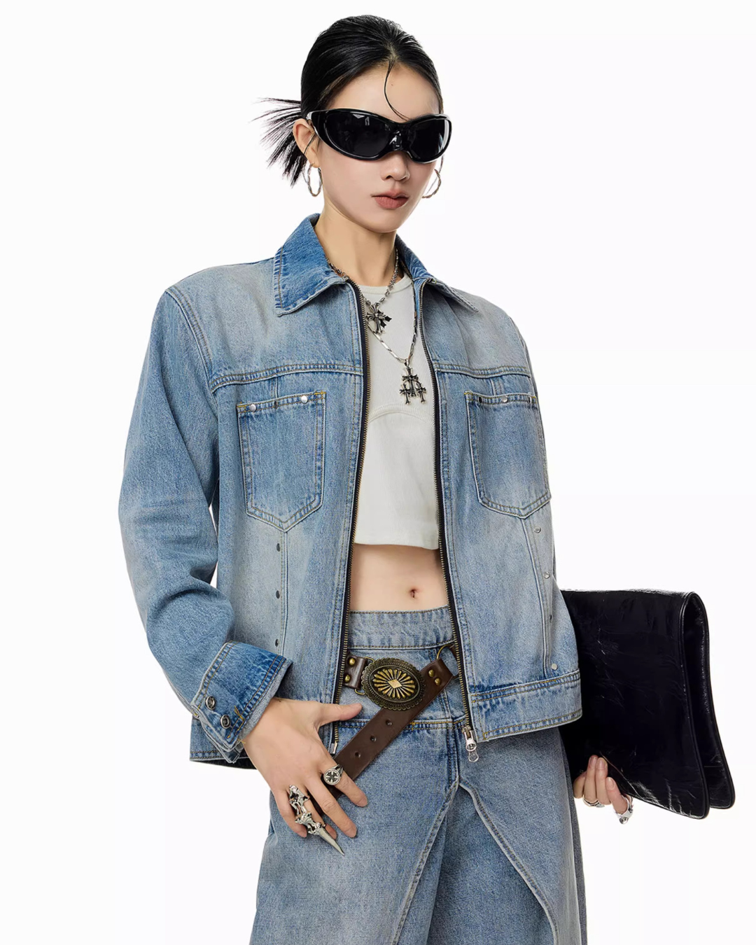 Vintage Short Denim Jacket