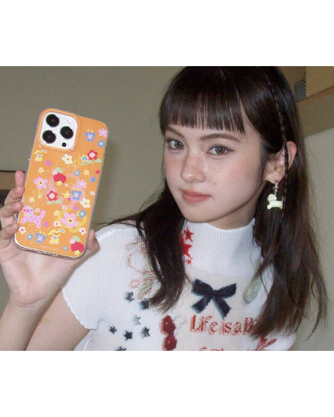 Graffy iPhone Case Orange